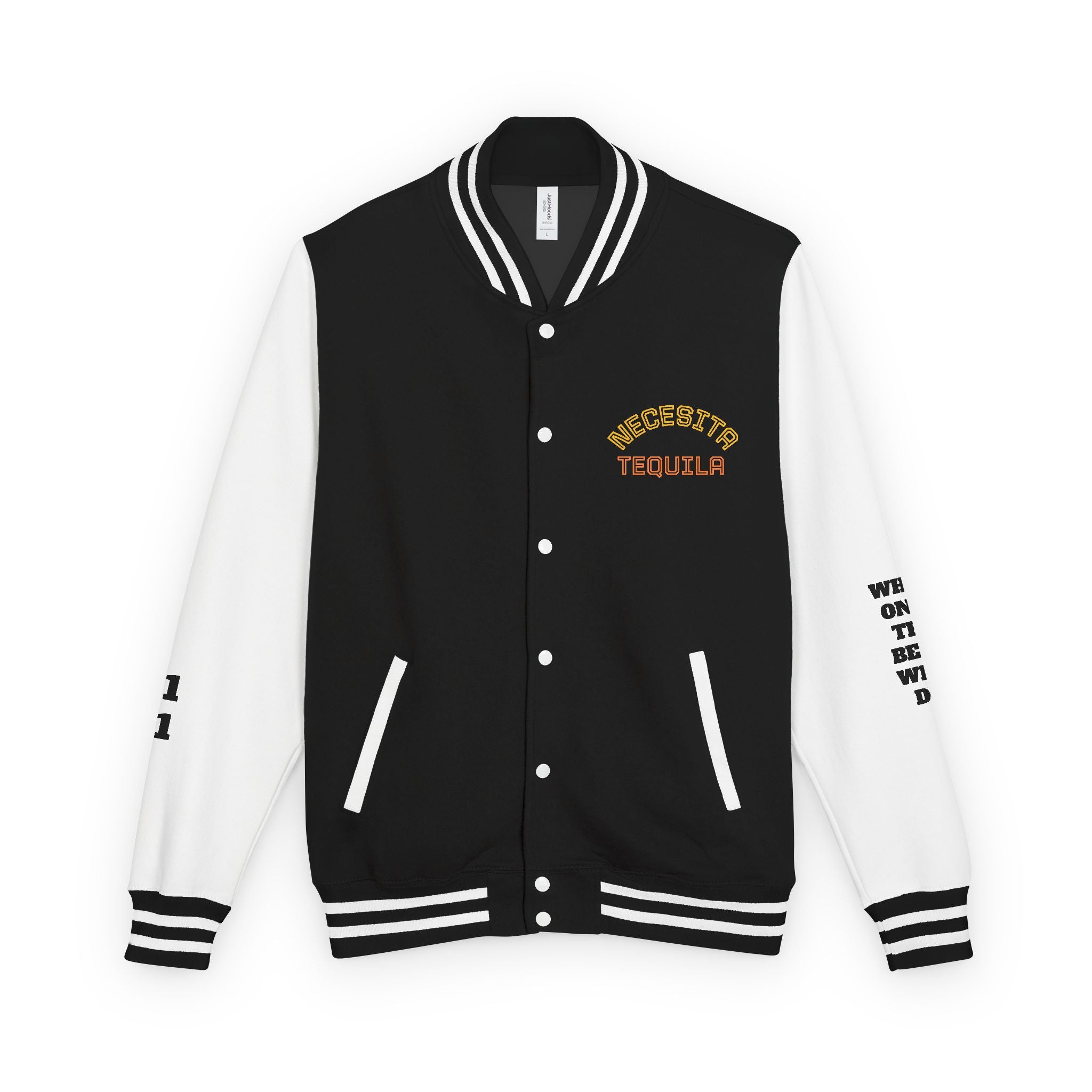 Letterman Jacket — "You Need Tequila" Varsity Bomber